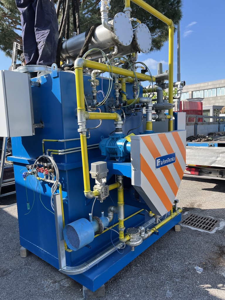 Generatore Endogas in configurazione compatta